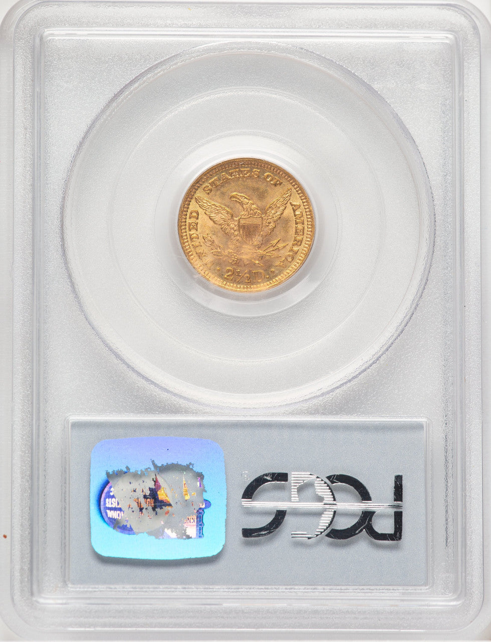 1895 $2.50 Liberty Quarter Eagle PCGS MS64 (520492001)