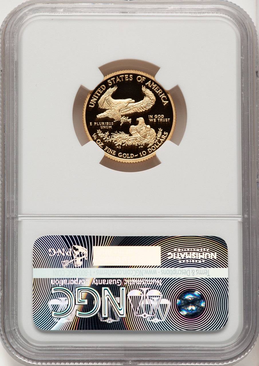 2016-W Gold American Eagle 4-Coin Set FDI NGC PF70