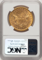 1870-S $20 Liberty Double Eagle NGC AU55