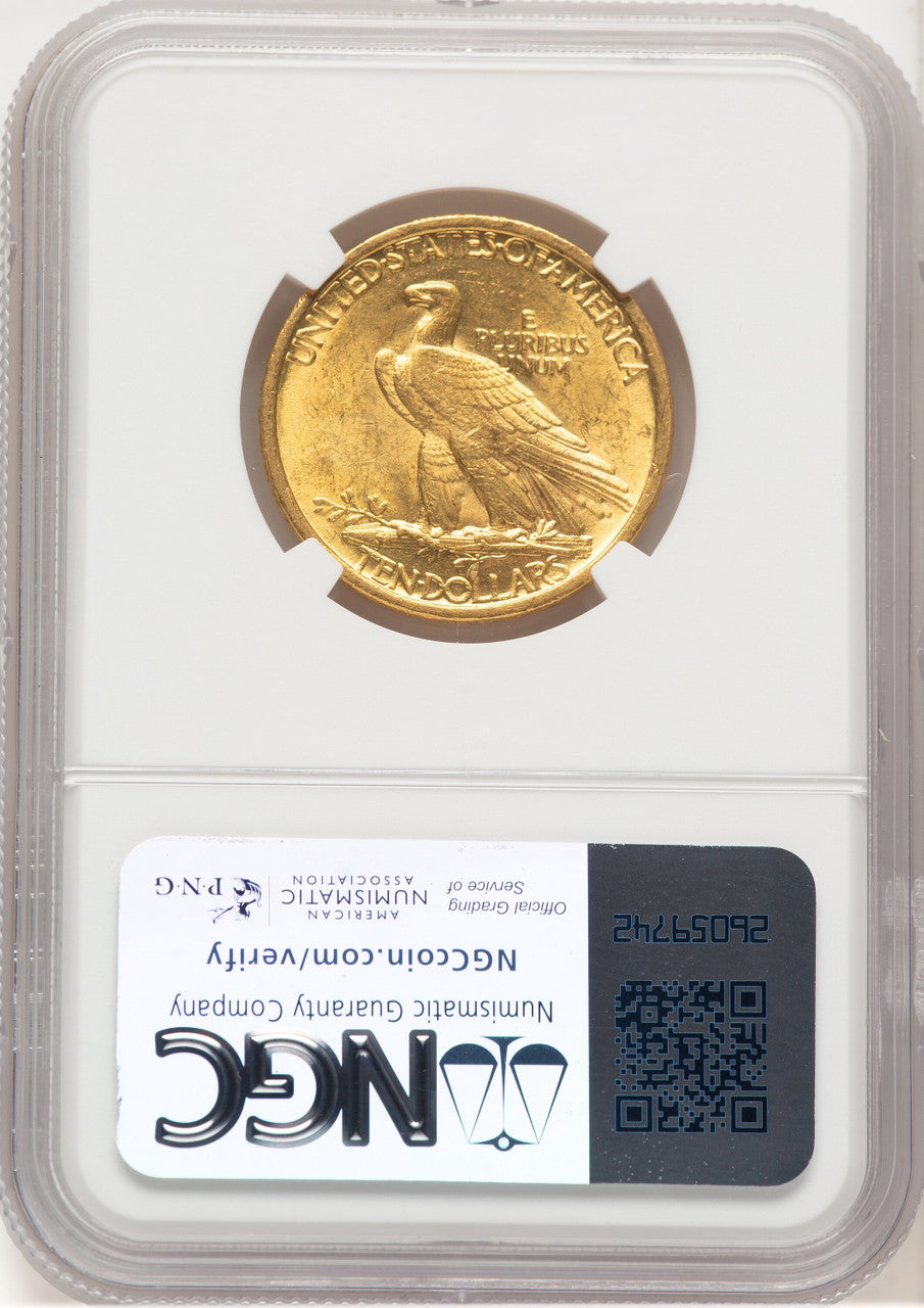 1907 $10 No Motto Indian Eagle NGC MS62 (520743028)
