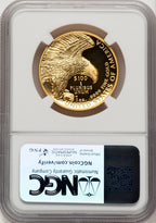 2019-W G$100 American Liberty High Relief Enhanced UC Red Book NGC MS70