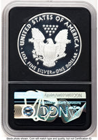 2020-S Proof Silver Eagle 1 oz FDI NGC PF70 Ed Moy
