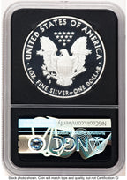 2020-S Proof Silver Eagle 1 oz FDI Elizabeth Jones NGC PF70
