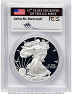 2015-W Proof Silver Eagle 1 oz FDI John Florida FUN PCGS PR70 Mercanti
