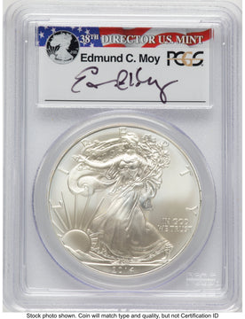 2014-(S) Silver Eagle PCGS MS70 Ed Moy