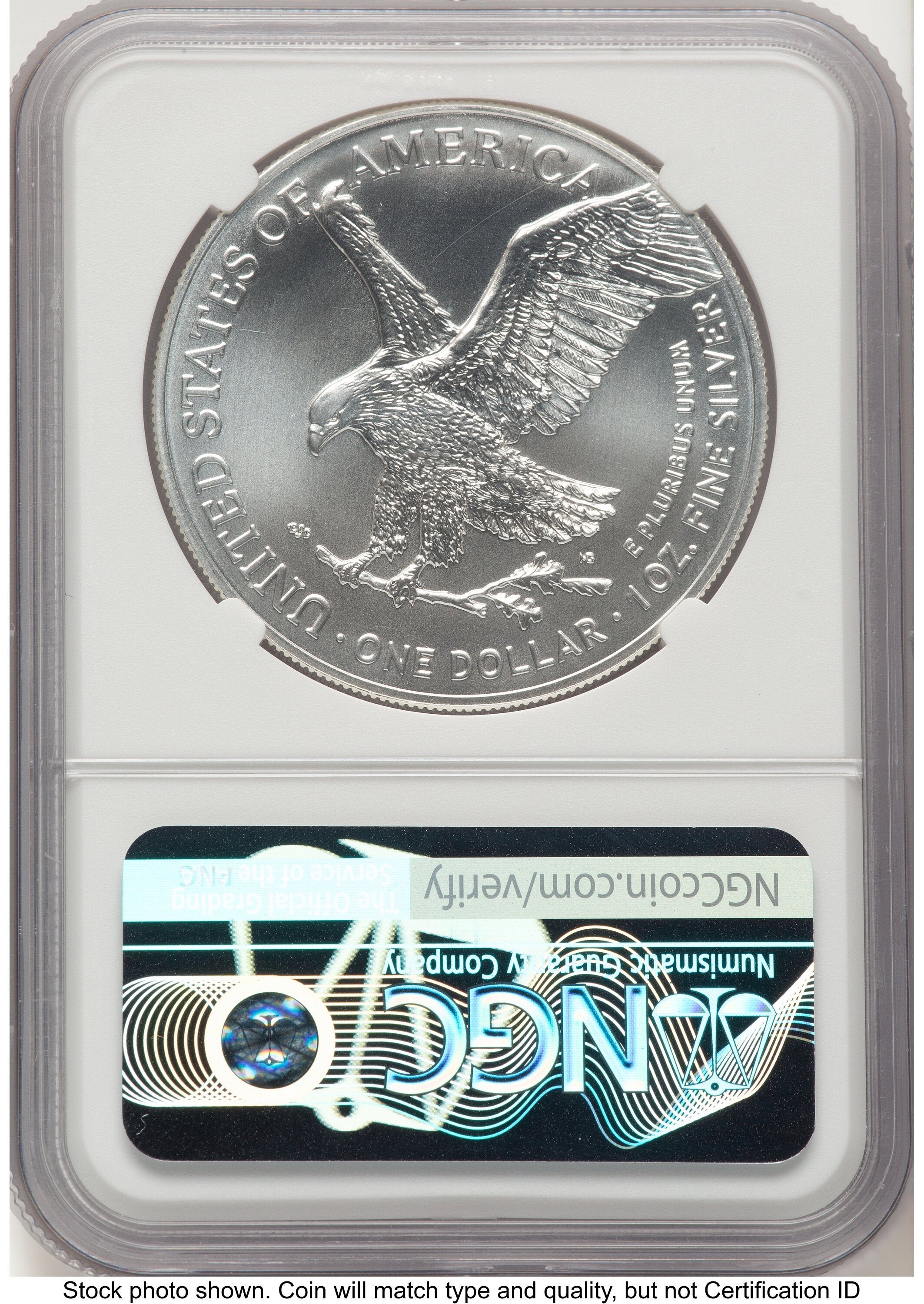 2023 Silver Eagle FDI 1ST NGC MS70