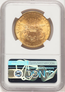 1899 $20 Liberty Double Eagle NGC MS64+