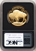2007-W Proof Gold Buffalo 1 oz Anna Cabral NGC MS70