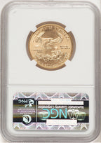 2000 Gold Eagle 1/2 oz Brown Label NGC MS69