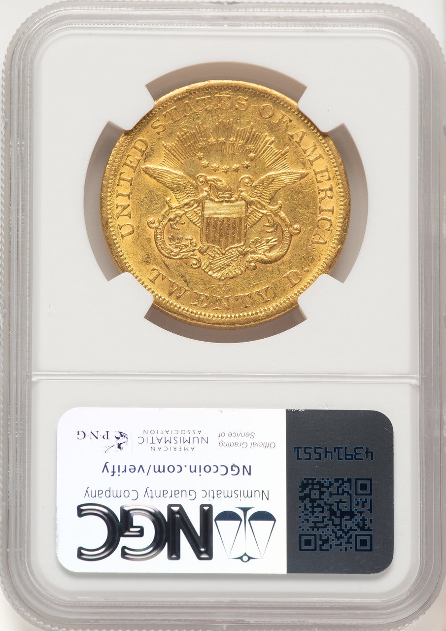 1858-S $20 Liberty Double Eagle NGC AU53 (521153006)