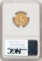 1911 $2.50 Indian Quarter Eagle NGC MS63 (521153067)