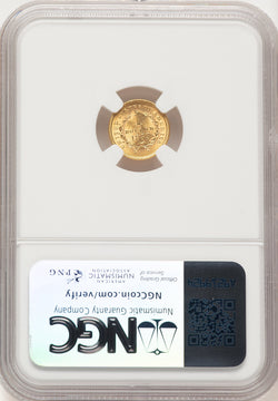 1853 G$1 Gold Dollar NGC MS63 (521153093)