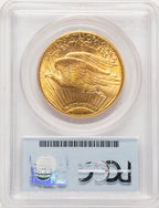 1911-D $20 Saint-Gaudens Double Eagle PCGS MS62 (521162021)