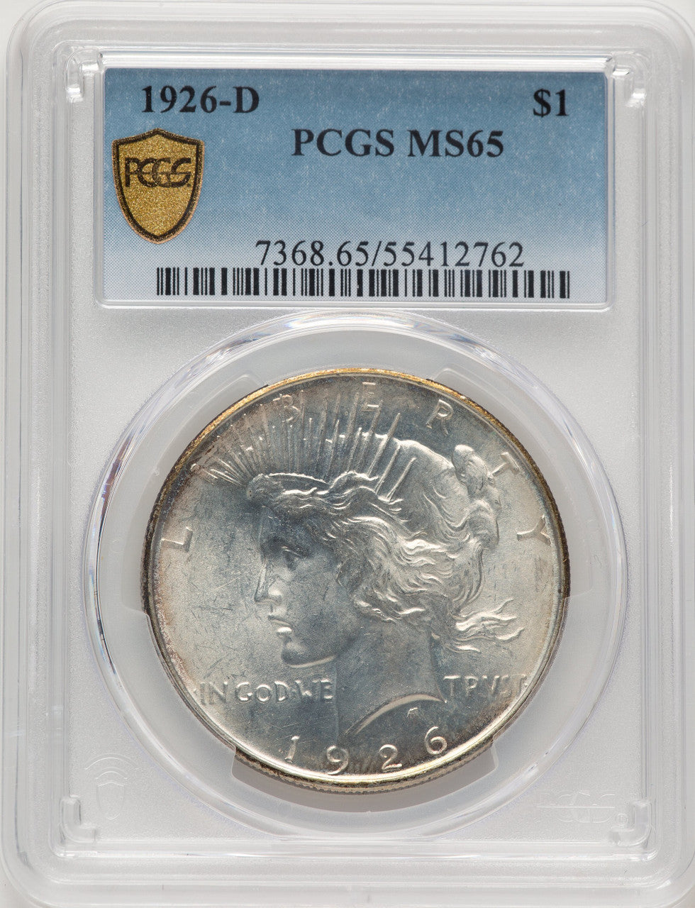 1926-D Peace Dollar PCGS MS65 (521164004)
