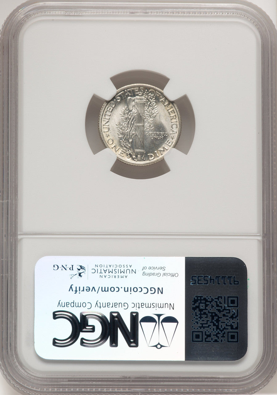 1937-S 10C FB Mercury Dime NGC MS67
