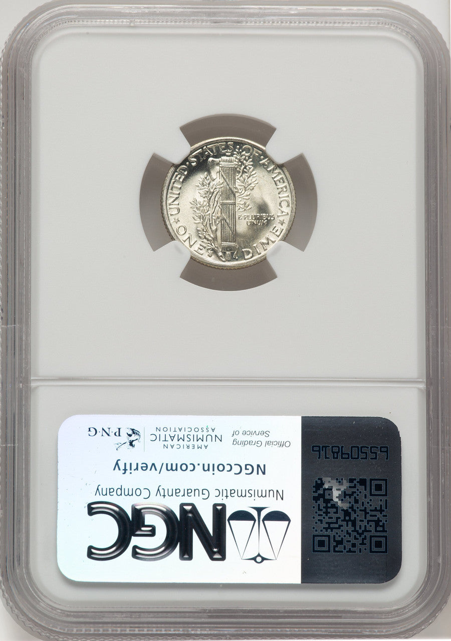 1938-S 10C FB Mercury Dime NGC MS67