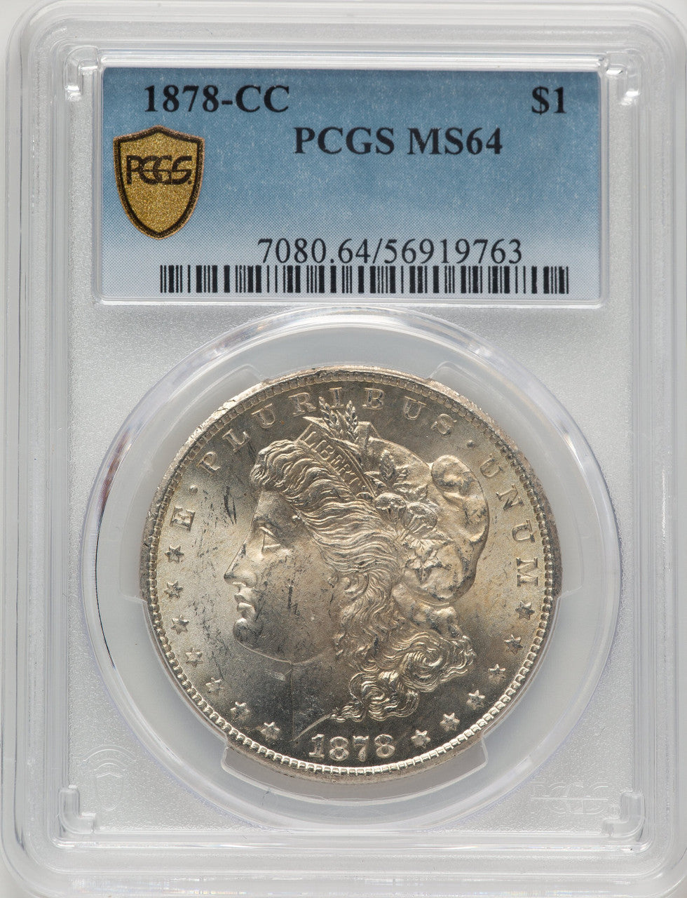 1878-CC Morgan Dollar PCGS MS64 (521164029)