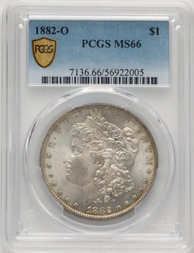 1882-O Morgan Dollar PCGS MS66