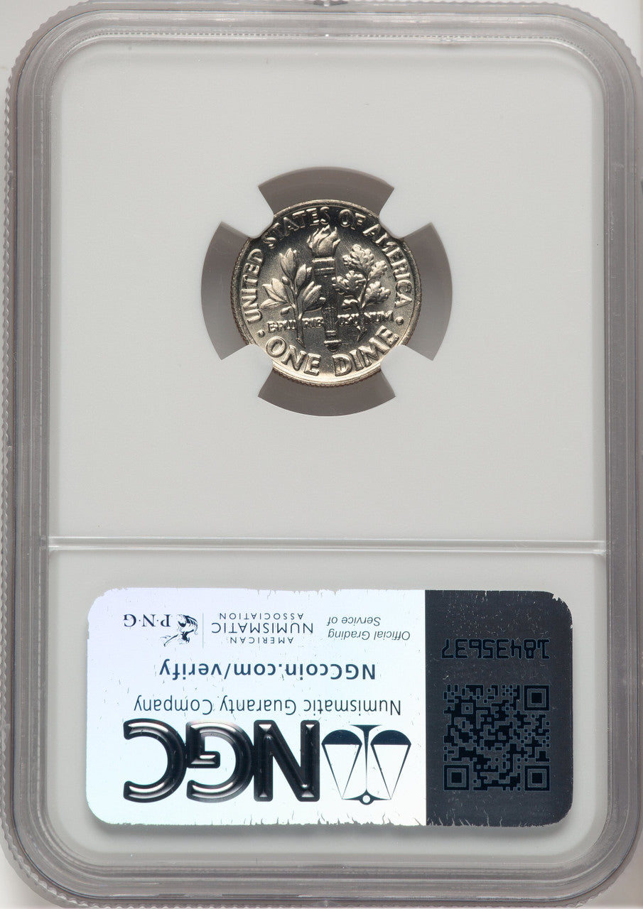 1982 10C NO P Roosevelt Dime NGC MS67+