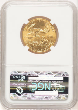 1989 Gold Eagle 1/2oz Brown Label NGC MS69