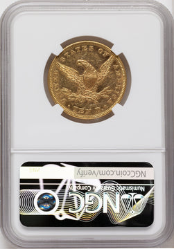 1861 $10 Liberty Eagle NGC AU58