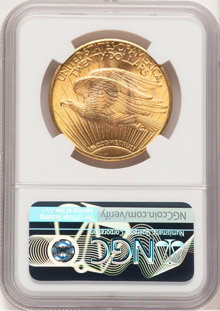 1924 $20 Saint Saint-Gaudens Double Eagle NGC MS65+ (521321061)