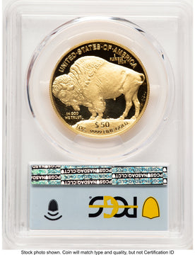 2022-W Proof Gold Buffalo 1 oz FDI Flag PCGS PR70