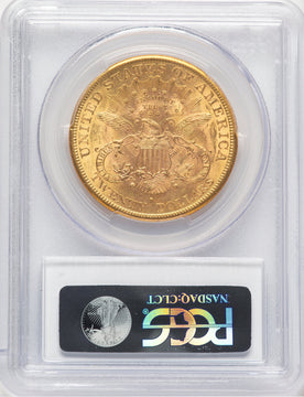 1885-S $20 Liberty Double Eagle PCGS MS64