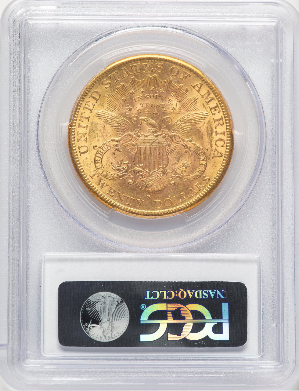 1885-S $20 Liberty Double Eagle PCGS MS64