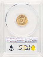 1986 Gold Eagle 1/10 oz Blue Gradient PCGS MS69