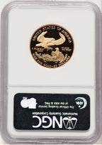 1995-W Proof Gold Eagle 1/2 oz Brown Label NGC PF70
