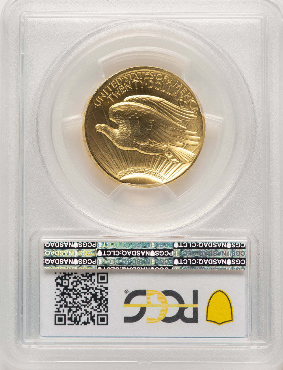 2009 G$20 Ultra High Relief Blue Gradient PCGS MS70