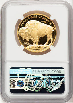 2021-W Proof Gold Buffalo 1 oz FDI 1ST NGC PF70