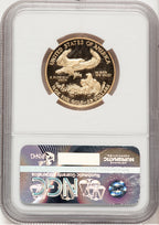 2015-W Proof Gold Eagle 1/2 oz Brown Label NGC PF70