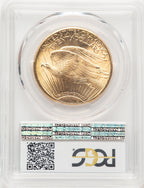 1928 $20 CAC Saint-Gaudens Double Eagle PCGS MS65+ (521389034)