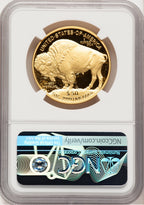 2021-W Proof Gold Buffalo 1 oz FDI Kenneth Bressett Red Book NGC PF70