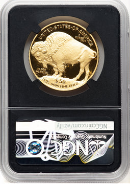 2022-W Proof Gold Buffalo 1 oz AR Anna Cabral NGC MS70 (521393036)