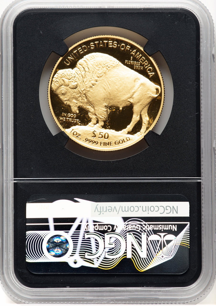 2022-W Proof Gold Buffalo 1 oz AR Anna Cabral NGC MS70 (521393036)