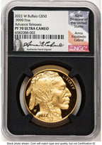 2022-W Proof Gold Buffalo 1 oz AR Anna Cabral NGC PF70 (521393050)