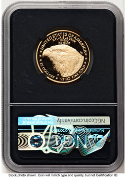 2023-W Proof Gold Eagle 1/2 oz FDI Anna Cabral Prestige Treasurer Series NGC PF70 (521425037)