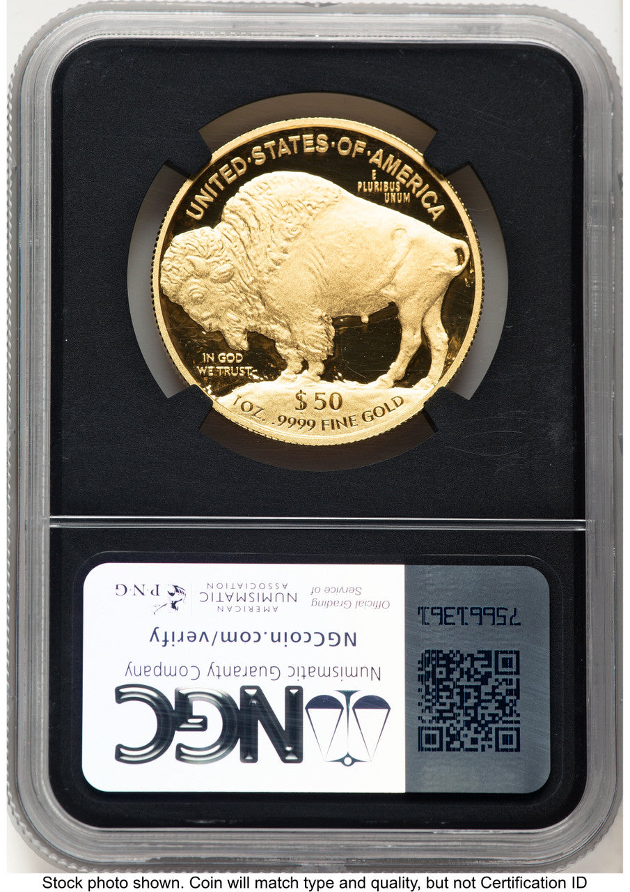 2013-W Proof Gold Buffalo 1 oz /David J Ryder Mint Director's Series NGC PF70 Ed Moy