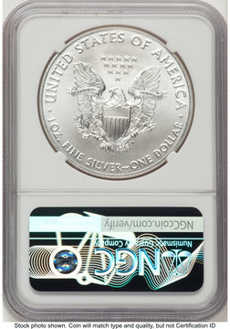 2019 Silver Eagle Brown Label NGC MS70