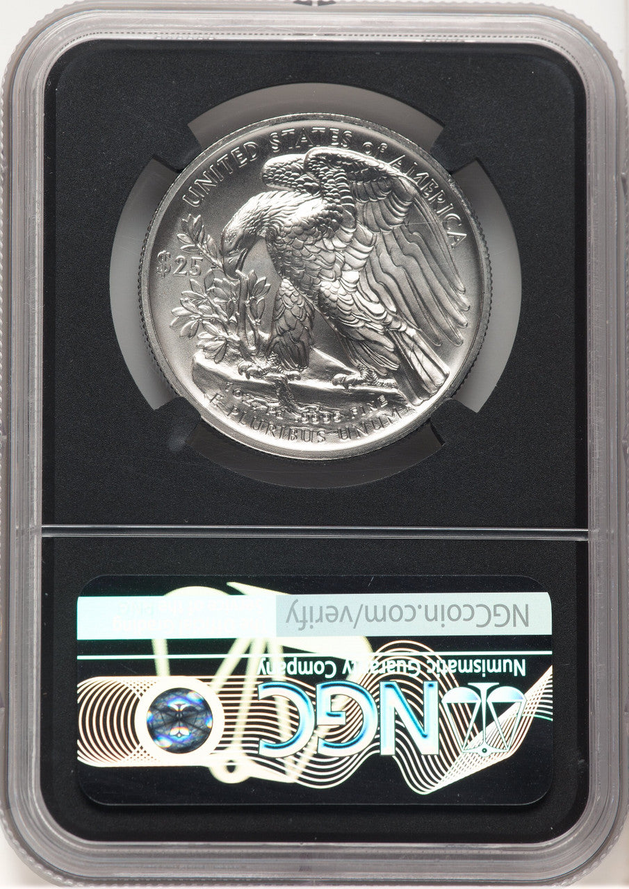 2017 Palladium Eagle 1 oz ER Anna Cabral NGC MS70