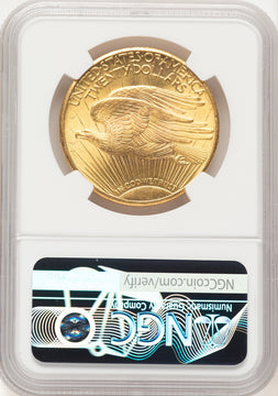 1927 $20 Saint-Gaudens Double Eagle NGC MS66+ (521617010)