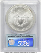 2009 Silver Eagle FS Flag PCGS MS70