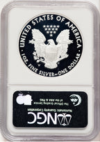 2008-W Proof Silver Eagle 1 oz Brown Label NGC PF70