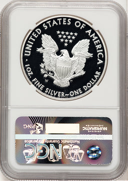 2015-W Proof Silver Eagle 1 oz Brown Label NGC PF70