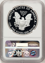 2015-W Proof Silver Eagle 1 oz Brown Label NGC PF70