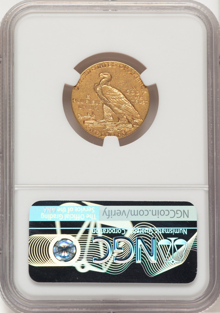 1909-S $5 Indian Half Eagle NGC AU55 (521657028)
