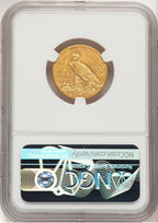 1915-S $5 Indian Half Eagle NGC AU58 (521661004)